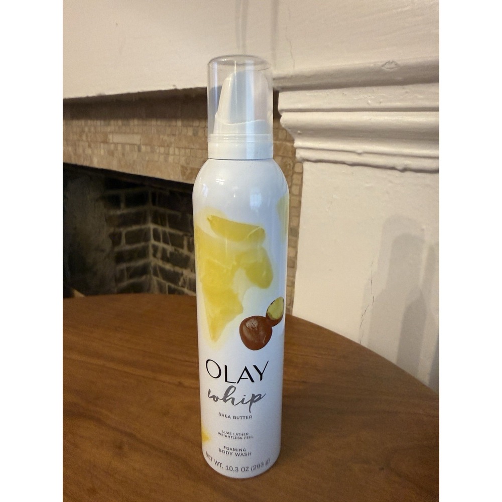 HTF Olay Foaming Whip Body Wash SHEA BUTTER 10.3 oz Soft Skin DISCONTINUED